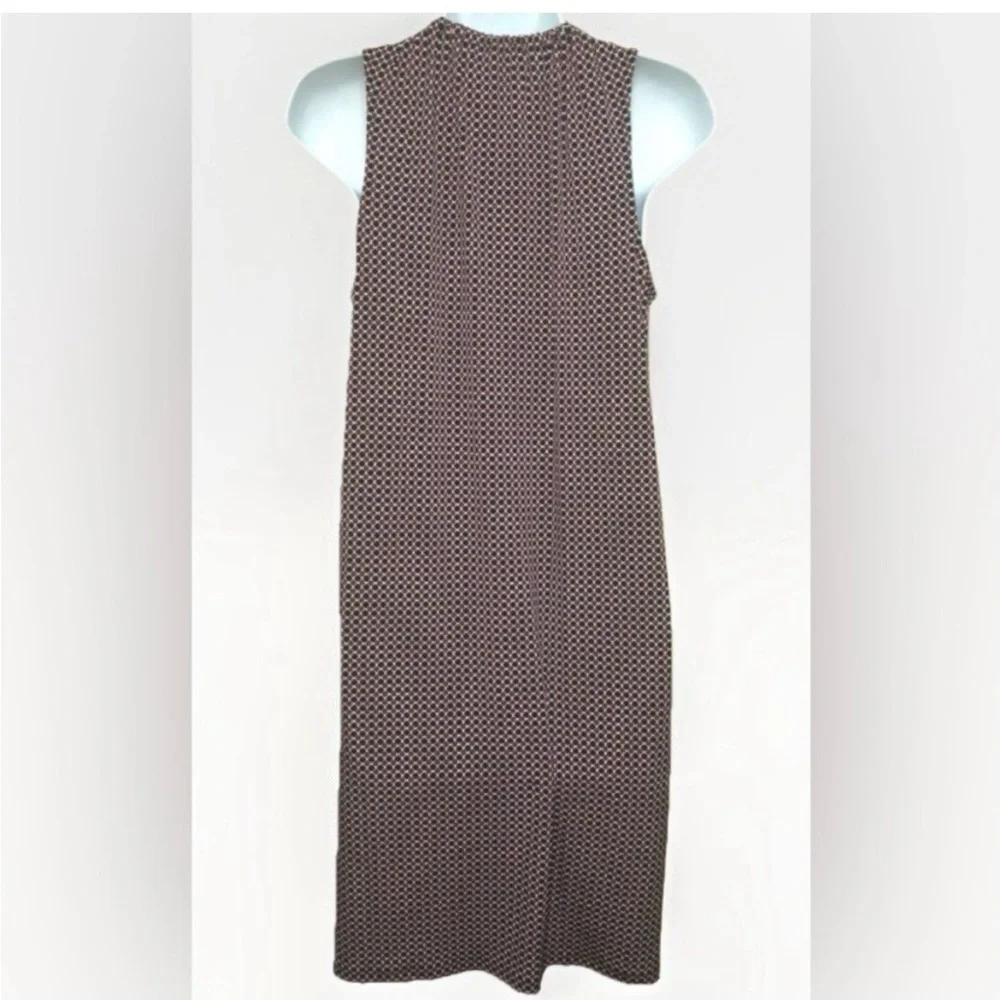 Michael Kors Garnet and Black With Tassels NWT $159 Dress Size Large